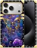 for iPhone 17 Pro Max Case Luxury Golden Decoration by Unknown