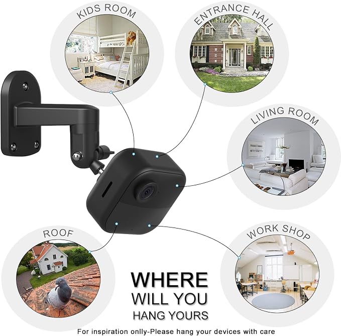 2 Pack 360 Degree Adjustable Adhesive Mount - Image 5