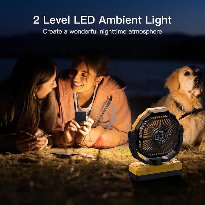 FRIZCOL 3-in-1 Camping Fan - Image 3