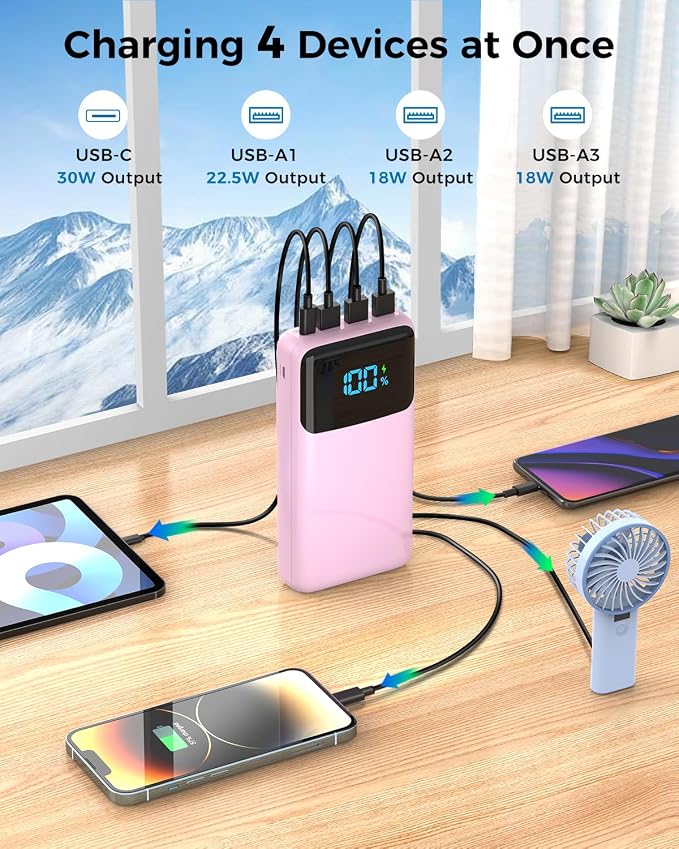 Portable Charger 50000mAh Power Bank, High Capacity External Battery Pack - Image 5