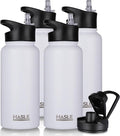 HASLE OUTFITTERS 32 oz Insulated Water Bottle Stainless Steel Double Walled by HASLEOUTFITTERS