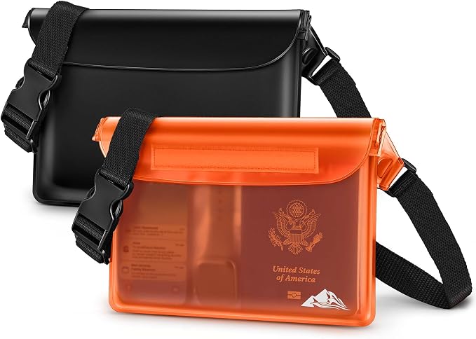 HEETA Waterproof Fanny Pack, Waterproof Pouch Dry Bag 2/3/4 Pack by HEETA