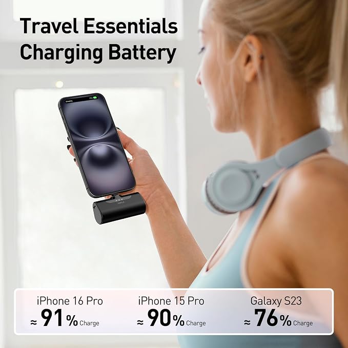 iWALK Portable Charger for iPhone 17/16/15 USB-C Small Power Bank 20W 4 - Image 5