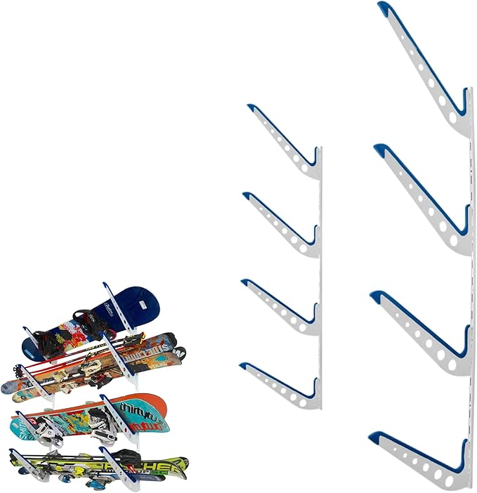 StoreYourBoard Beach Chair and Umbrella Wall Storage Rack, Metal Adjustable 4 - Image 6