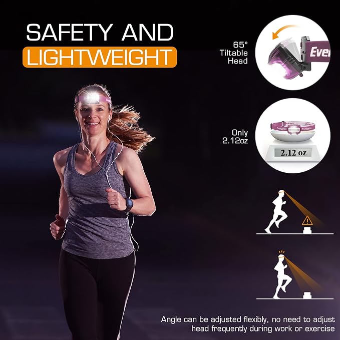 EverBrite Headlamp, 2 Pack Kids Headlamp - Image 3