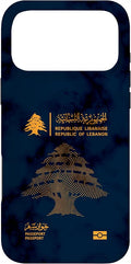 Lebanon, Lebanon Passport, Lebanon Flag, Lebanon map. Case by Unknown
