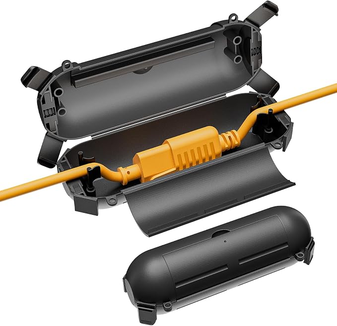 iwillink 2 Pack Outdoor Extension Cord Cover Waterproof by IWILLINK