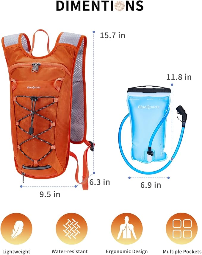 Blue Quartz Hydration Backpack - Image 6