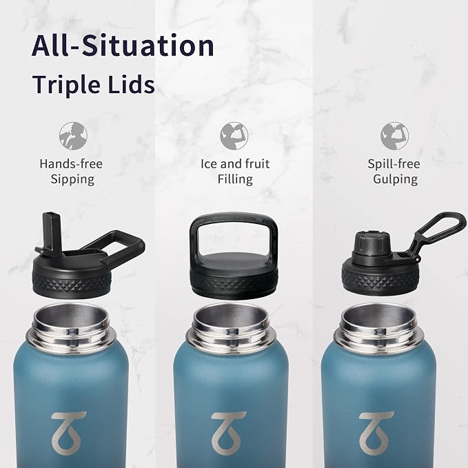 Trebo 32oz Water Bottle Insulated - Image 3