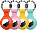 Linsaner Holder for AirTag 2nd Gen & 1st Gen, Silicone Case Keychain Key Ring by Linsaner