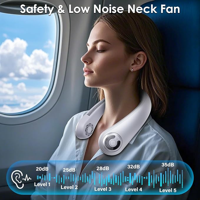 Portable Lightweight Neck Fan - Image 4
