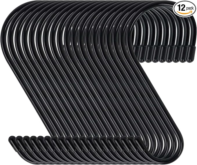 DINGEE 6 Inch 24 Pack Large S Hooks by DINGEEUtilityHook