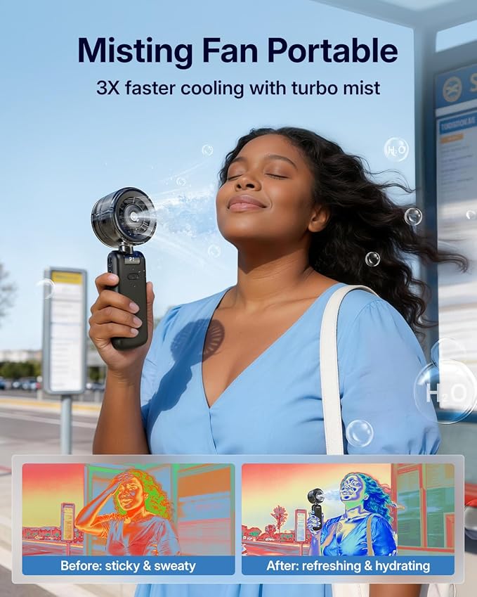 Misting Fan Portable - Image 2
