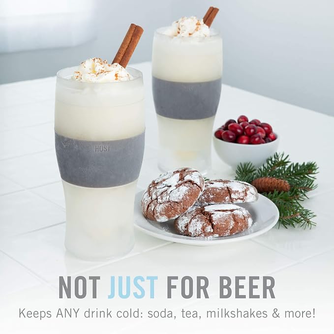 Host FREEZE Beer Cooling Cups, Frozen Beer Mugs, Freezable Pint Glass Set - Image 5