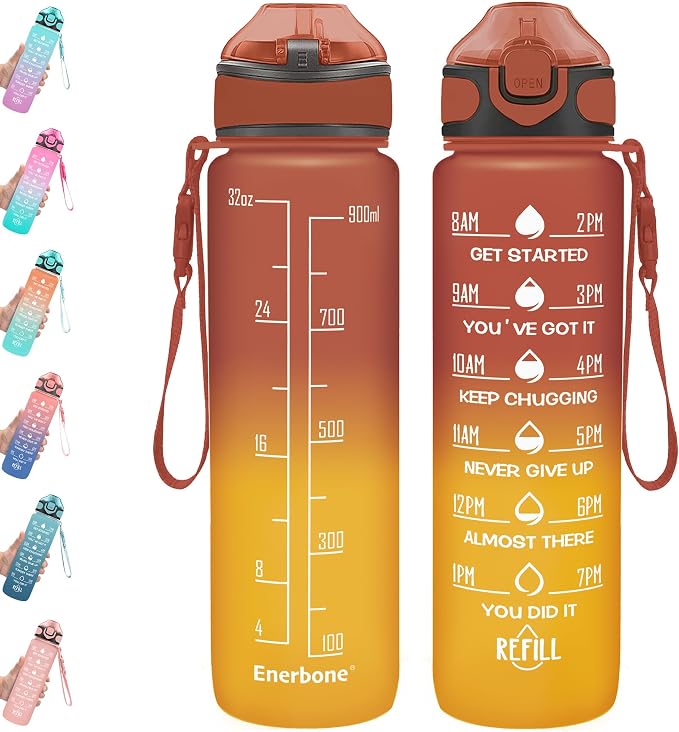 Enerbone 32 oz Drinking Water Bottle by Enerbone