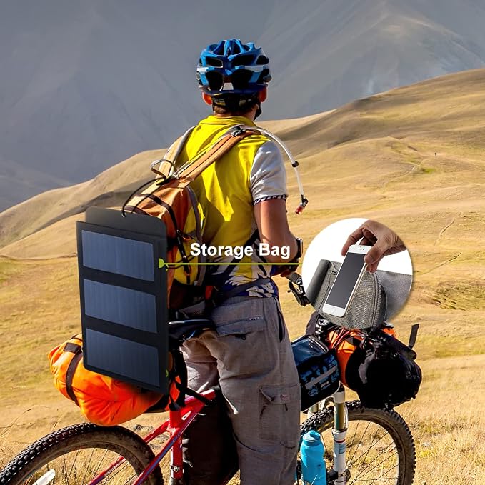 ALLPOWERS 21W 5V Foldable Solar Panel Charger, SP002 Solar Charging Kit - Image 5