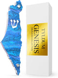 Genesis Mezuzah for Door – Modern Acrylic Mezuzah Case Without Kosher Scroll – by TYLDUM