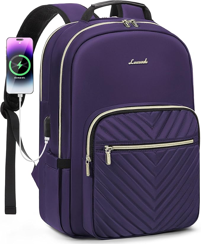 LOVEVOOK Laptop Backpack for Women 15.6 inch, Cute Women Travel Backpack Purse by LOVEVOOK