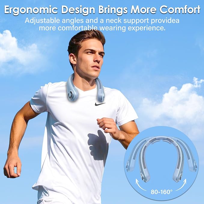 Portable Lightweight Neck Fan - Image 6