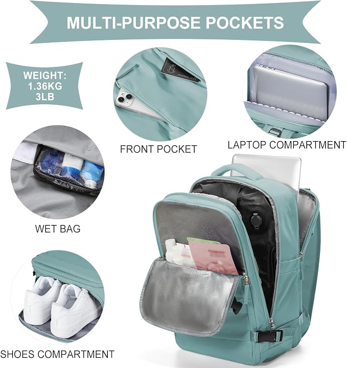 coowoz Vacuum Backpack Travel - Image 5