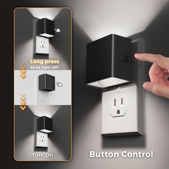 L LOHAS LED Night Light, Night Lights Plug into Wall, Bright Night Light - Image 2