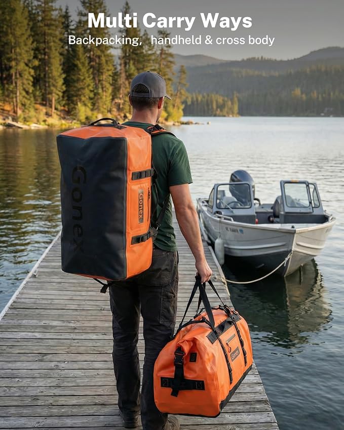 Gonex Waterproof Duffel Bag, 120L Heavy Duty Dry Duffle Bag - Image 4