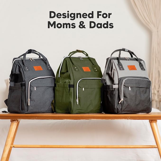 KeaBabies Baby Diaper Bag Backpack - Image 8