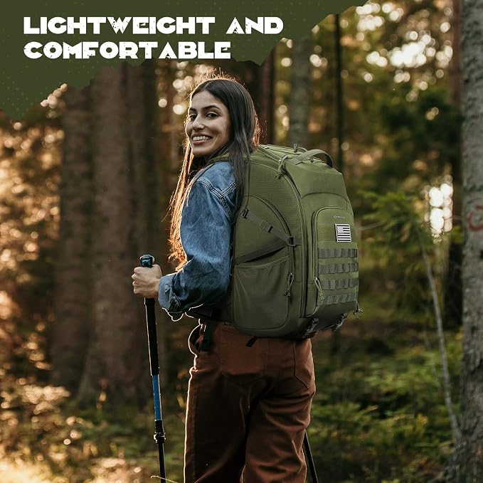 Maelstrom Tactical Backpack for Men, Water Resistant 40L Military Backpack - Image 7