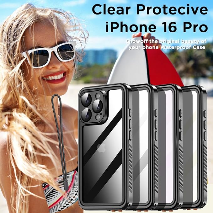 AICase for iPhone 16 Pro Case Waterproof - Image 6