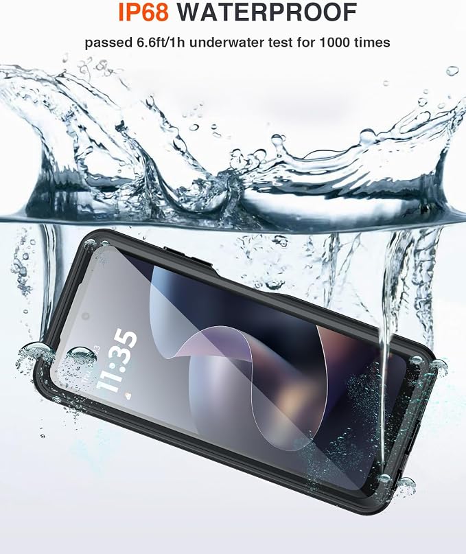 Lanhiem for Moto G 2026 / G Play 2026 5G Case, IP68 Waterproof Dustproof - Image 3