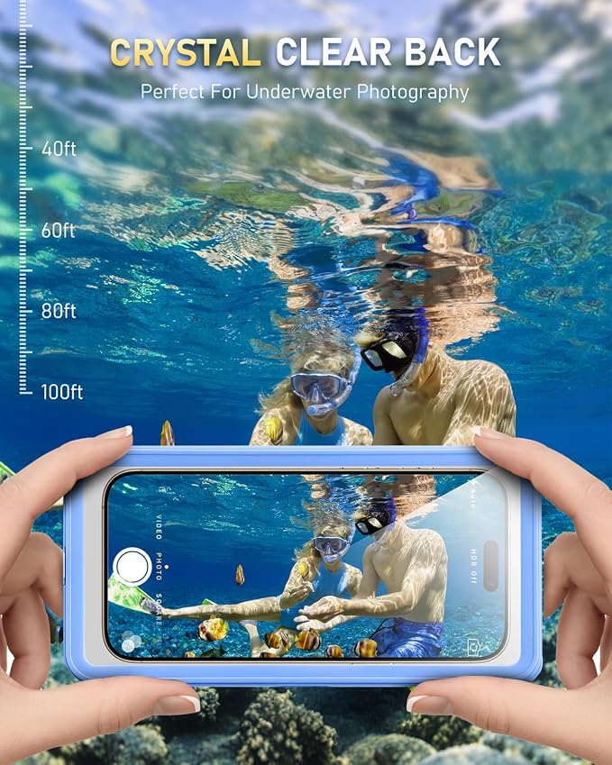 Waterproof Phone Pouch, IPX8 Waterproof Phone Case - Image 3
