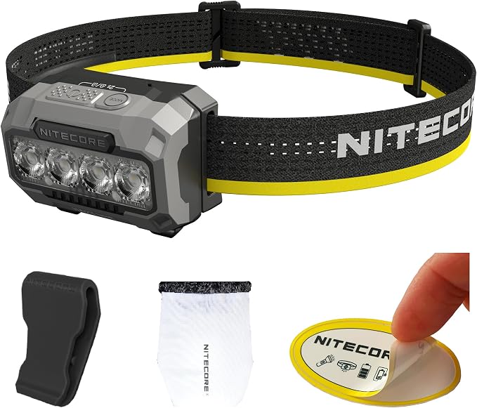 Nitecore HA23 UHE 600 Lumen Camping Headlamp, Lightweight, Bright by NITECORE