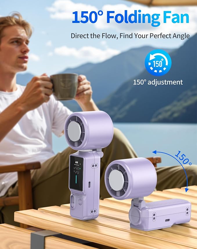 Foluu 3-in-1 Portable Cooling Fan - Image 4