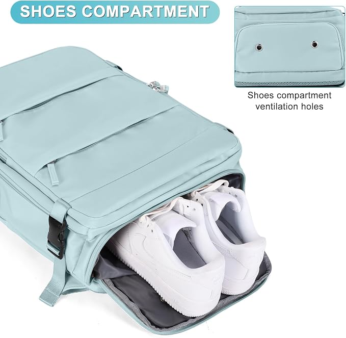 coofay Personal Item Travel Backpack - Image 6