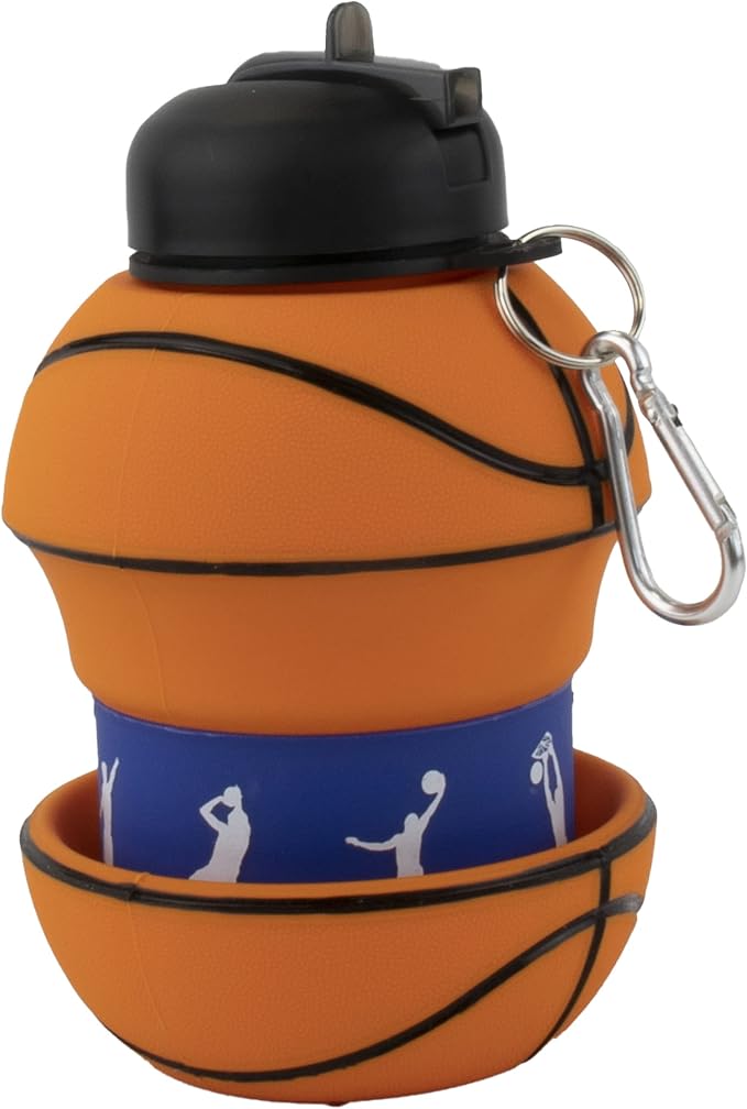 Maccabi Art Clip-On Collapsible 1 Liter, 34 oz. size BPA-Free Silicone - Image 6
