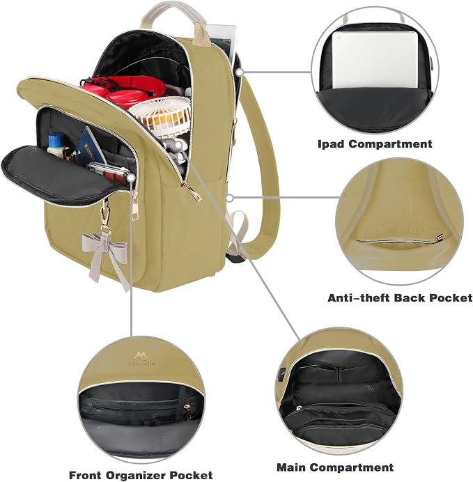MATEIN Small Backpack purse for Women, Fashion Mini Purse Backpack, Waterproof - Image 3