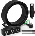 Outdoor Extension Cord 10 Ft by Elecan