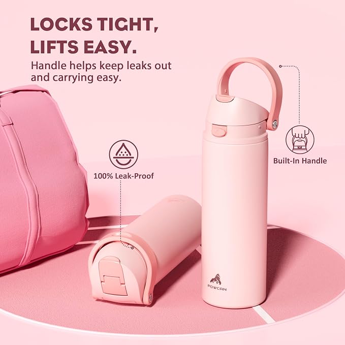POWCAN 24 oz Insulated Water Bottle - Image 4