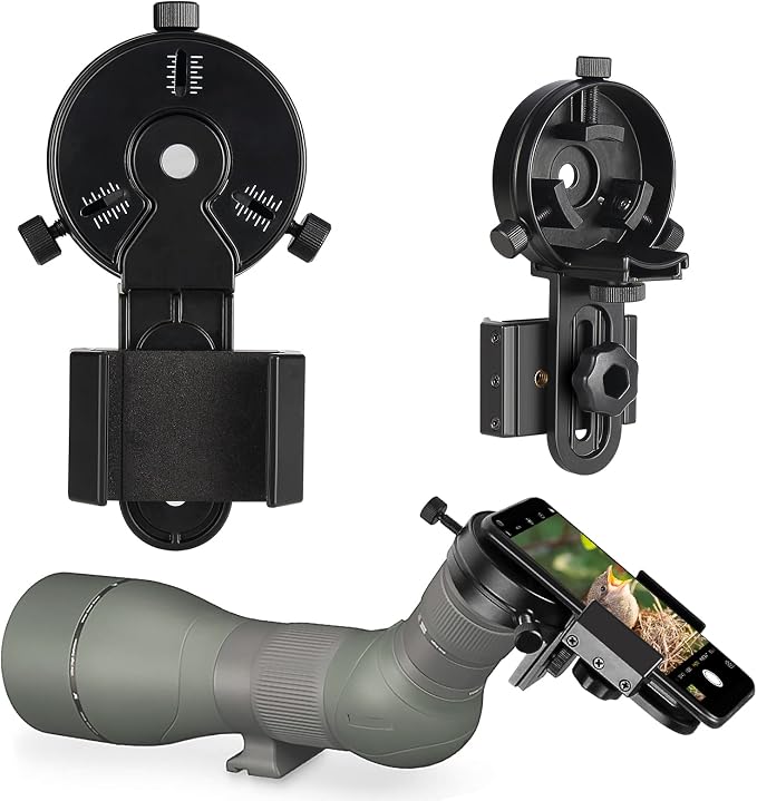 CELTICBIRD - Upgrade Smartphone Scope Adapter Spotting Scope Phone Adapter - by CelticBird