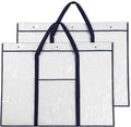Windyun 2 Pack Large Poster Storage Bag 48" x 36" Bulletin Board Holder Art by Windyun
