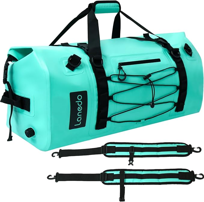 80L Dry Bag Large Waterproof Bag Roll-Top Heavy Duty Fishing Duffel Bag by Lanedo
