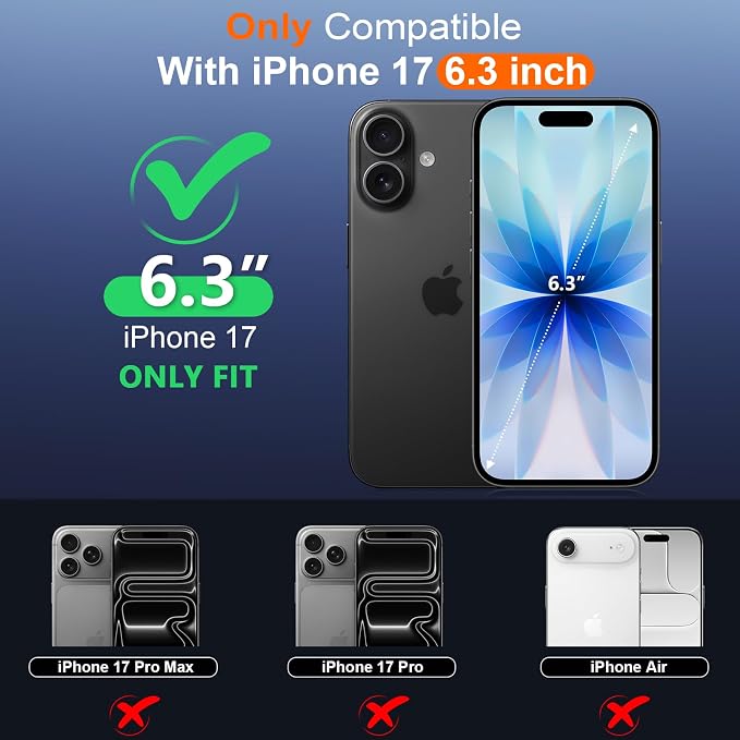 SPIDERCASE for iPhone 17 Case Waterproof, Built-in Lens & Screen Protector - Image 2