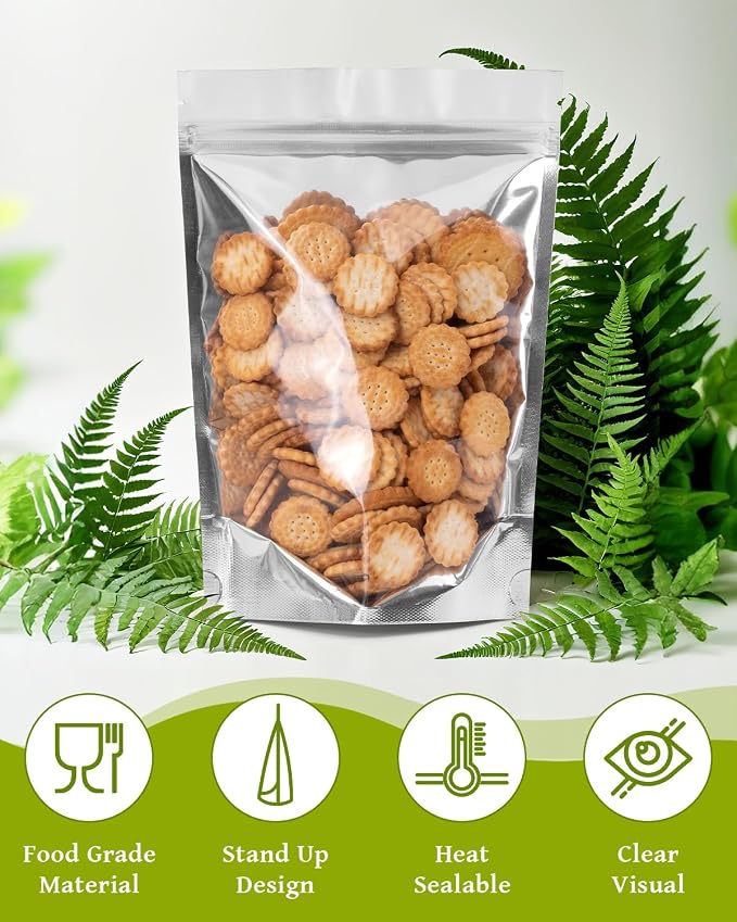 Gwybkq 6x9 Inch Stand-Up Mylar Bags - Image 3
