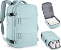 coofay Large Personal Item Travel Backpack by coofay