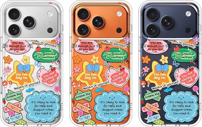 MOSNOVO for iPhone 17 Pro Case, Shockproof Military-Grade Protection 6.6ft Drop - Image 3