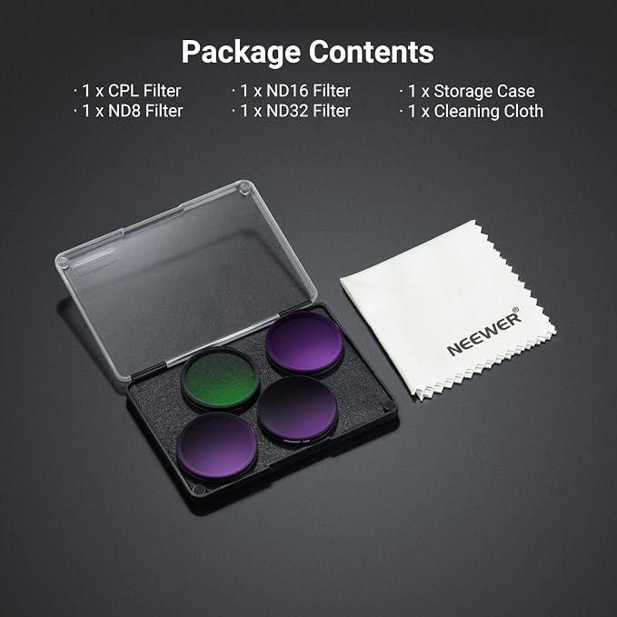 NEEWER CPL + ND Filter Set Compatible - Image 8