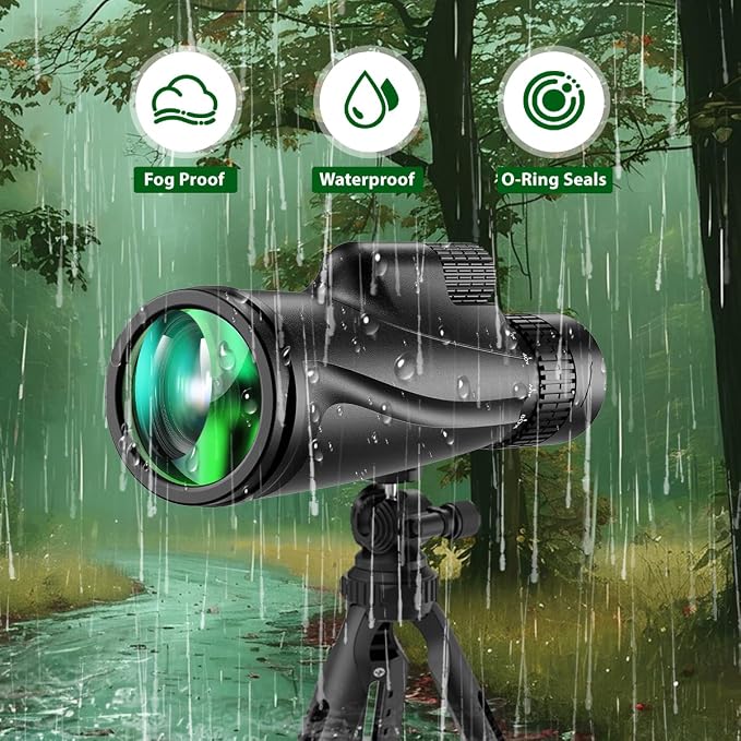 Monocular Telescope 80 x 100 High Powered Monoculars - Image 5