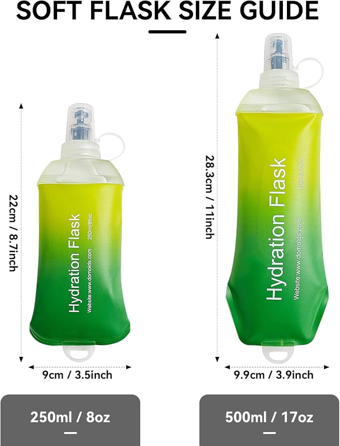 250ml Soft Flask Soft Water Bottle - Image 2