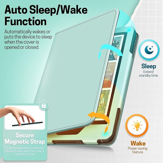 TNP Stand Case for Kindle Paperwhite 12th Generation 2024 / Kindle Colorsoft - Image 4