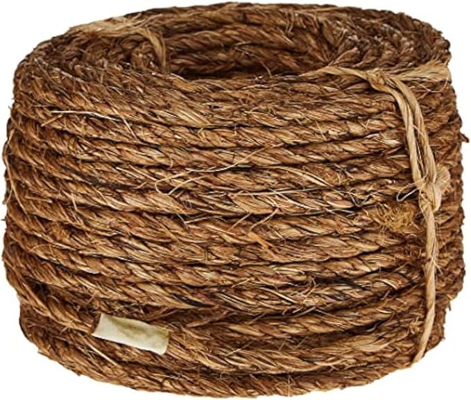 T.W Evans Cordage 26-011 1/4-Inch by 100-Feet 5 Star Manila Rope by T.W+.+Evans+Cordage+Co.
